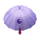 Japanese Pattern Textile "Kiwami 16-Ponbone Long Umbrella - Karakasa Kozou / Fujimurasaki" 