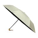 Japanese-patterned textile tri-fold sunshade umbrella, dry landscape garden - pine