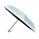 Japanese-patterned textile lightweight tri-fold sunshade umbrella TENMABASHI