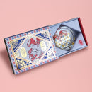 [Cat Masshirogura Selection] Edo Nekogurasu Cat Chopstick Rest - Spotted, Gift Boxed