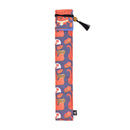Original Japanese Pattern Long Chopstick Case - Headband Octopus (Dokuso Wagara Nagagata Hashibukuro - Hachimaki Tako) 