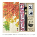 独創和柄長型箸袋-舞桜-桃