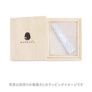 Chopstick rest in decorative paulownia wood box for one pair - thin type