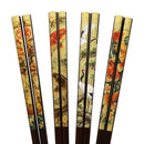 食洗 箔絵箸-金-