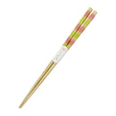 [Mansaku Select] Wakasa Lacquer Dishwasher Couple Chopsticks - Glass Beads and Poem 