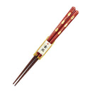 〔万作セレクト〕若狭塗 夫婦箸-金紋・瓢箪