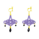 Traditional Mizuhiki Earrings - Chandelier 