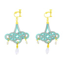 Traditional Mizuhiki Earrings - Chandelier 