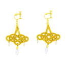Traditional Mizuhiki Earrings - Chandelier 