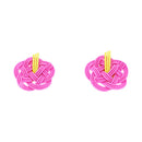 Traditional Mizuhiki Earrings - Hiraume 