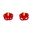 Traditional Mizuhiki Earrings - Hiraume 
