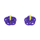 Traditional Mizuhiki Earrings - Hiraume 
