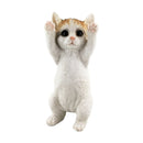 [Cat-loving Selection] Cat Figurine - Raise your hand