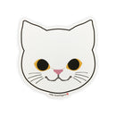 猫まっしぐら特製ステッカー　猫の顔