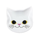 猫まっしぐら特製 大陸焼磁器猫型豆皿　黒猫/ハチワレ猫/白猫/サバトラ猫/三毛猫/眠り白猫/茶トラ猫