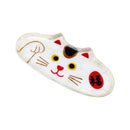 [Cat Masshiro Selection] Japanese lucky charm motif cat capis tray - Maneki-neko