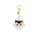 『猫まっしぐら』特製アクリルキーホルダー 黒猫/三毛猫