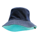 Bucket-shaped sauna hat