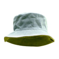 Bucket-shaped sauna hat