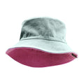 Bucket-shaped sauna hat