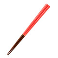 Wakasa lacquerware gold-replicated hexagonal chopsticks 