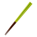 Wakasa lacquerware gold-replicated hexagonal chopsticks 