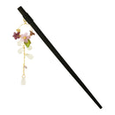 A single hairpin with a circular flower drop