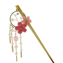 Cherry blossom single hairpin