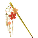 Cherry blossom single hairpin