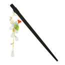 A single hairpin with a circular flower drop