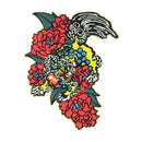 和柄刺繍ワッペン‐唐獅子牡丹小