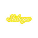 Japanese pattern embroidered patch - Shibuya 