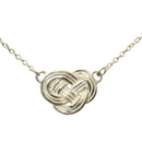 Knotted Silver Necklace - Awaji Musubi (Knotted Silver Necklace - Awaji Musubi) 