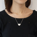 Knotted Silver Necklace - Awaji Musubi (Knotted Silver Necklace - Awaji Musubi) 