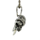Flower skeleton netsuke - sheep 