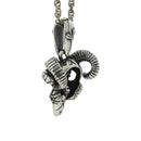 Flower skeleton netsuke - sheep 