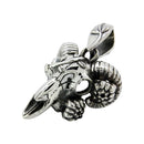 Flower skeleton netsuke - sheep 