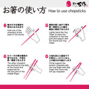 【万作セレクト】食洗夫婦箸-天丸雪どけ桜