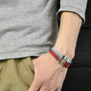 Iga Kumihimo Striped Bracelet/Men's 