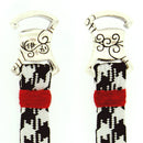 Iga Braided Houndstooth Bracelet/Women's 