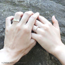 <Comes with a paulownia wood box> Shiosai (Sound of the Waves) Pairing Rings [Delivery time: Approximately 4 months] 