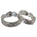 <Comes with a paulownia wood box> Shiosai (Sound of the Waves) Pairing Rings [Delivery time: Approximately 4 months] 