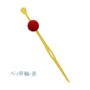 Colorful and glossy jeweled hairpin - Odama