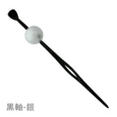 Colorful and glossy jeweled hairpin - Odama