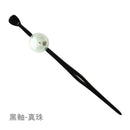 Colorful and glossy jeweled hairpin - Odama