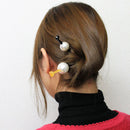 Colorful and glossy jeweled hairpin - Kodama