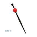 Colorful and glossy jeweled hairpin - Kodama