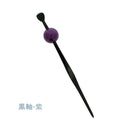 Colorful and glossy jeweled hairpin - Kodama