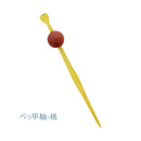 Colorful and glossy jeweled hairpin - Kodama