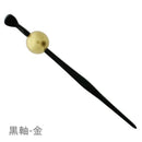 Colorful and glossy jeweled hairpin - Kodama